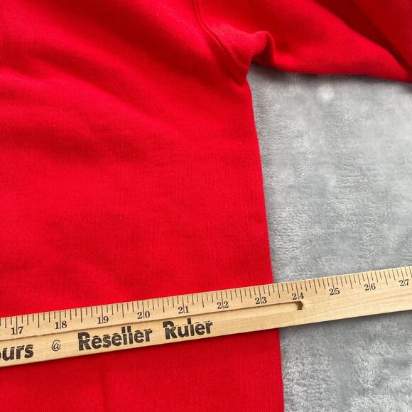 Vintage Oneita Power Sweaters Sweatshirt XL Red Florida Christmas Holiday USA - Picture 8 of 16